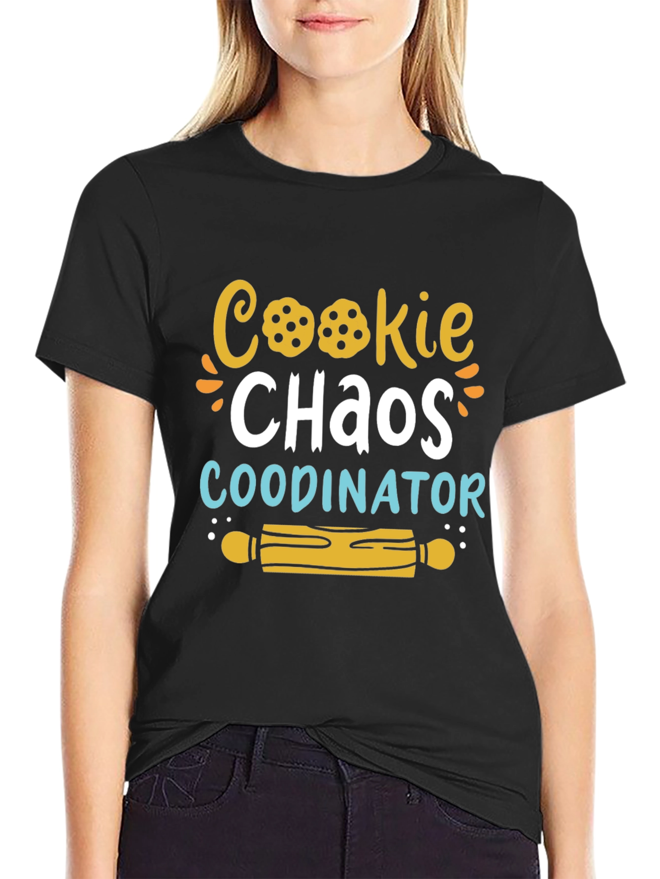 Cookie Chaos Coordinator Graphic T-Shirt
