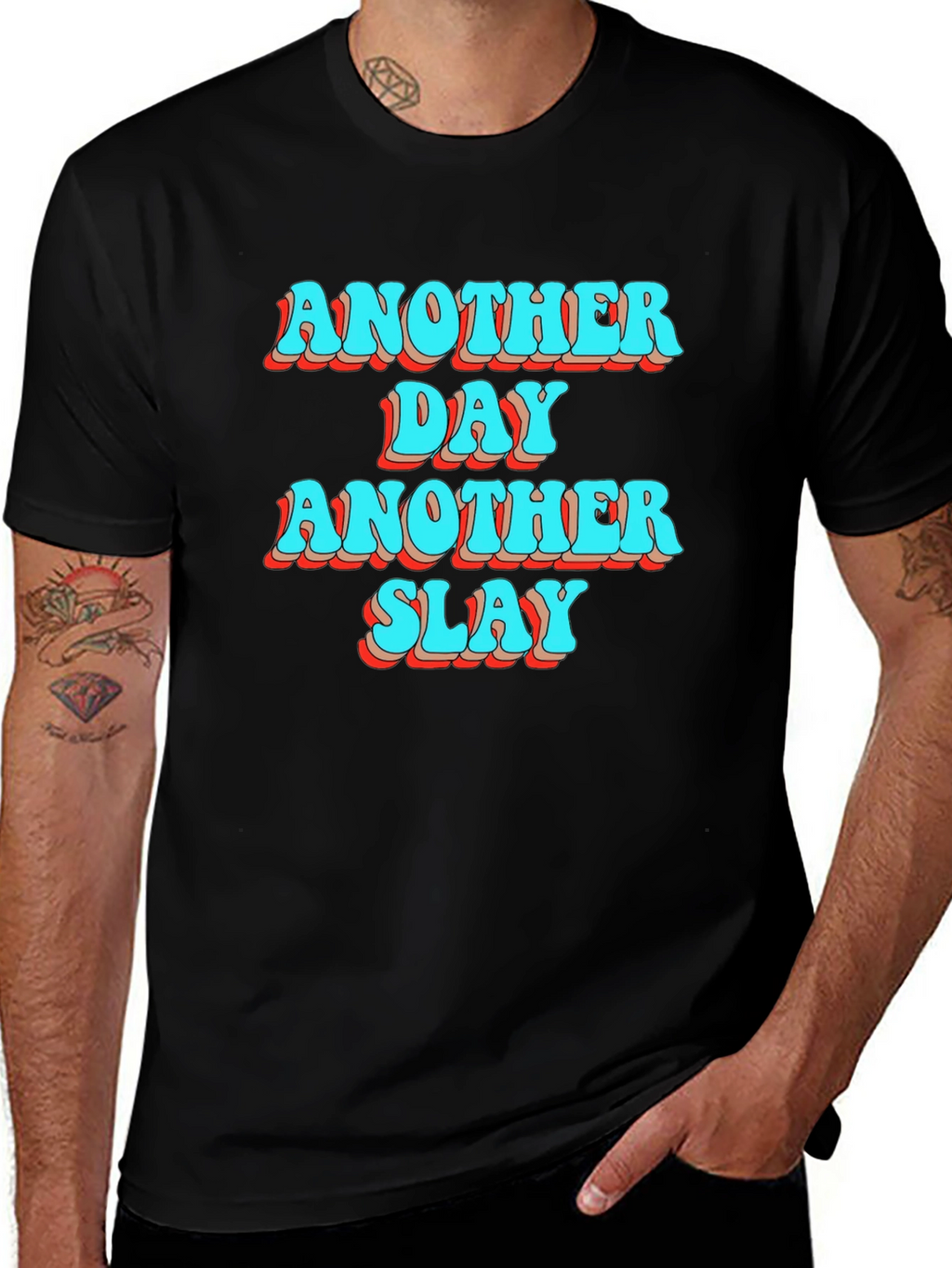 Another Day Another Slay Black T-Shirt