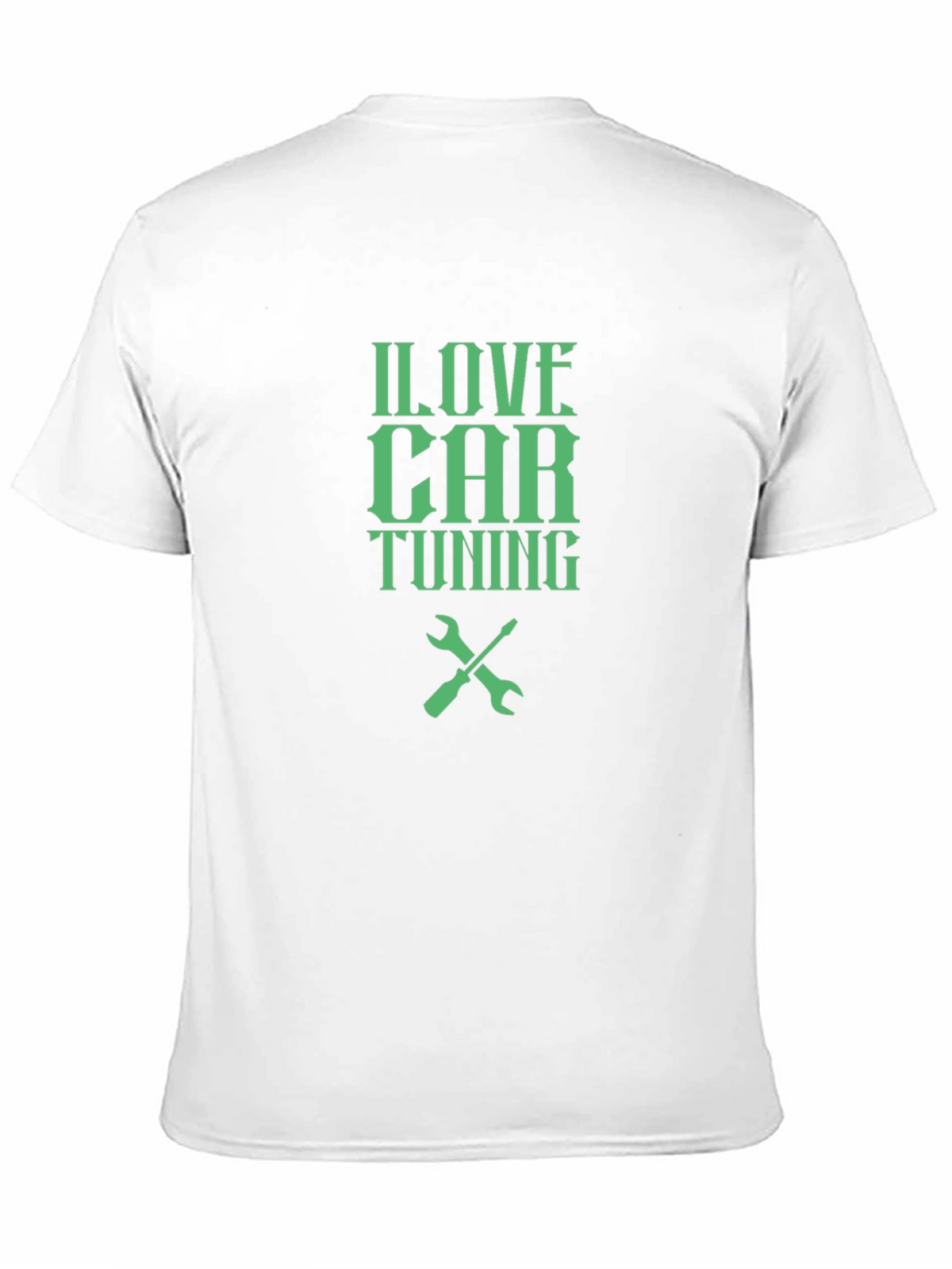 I Love Car Tuning T-Shirt - Black Crew Neck