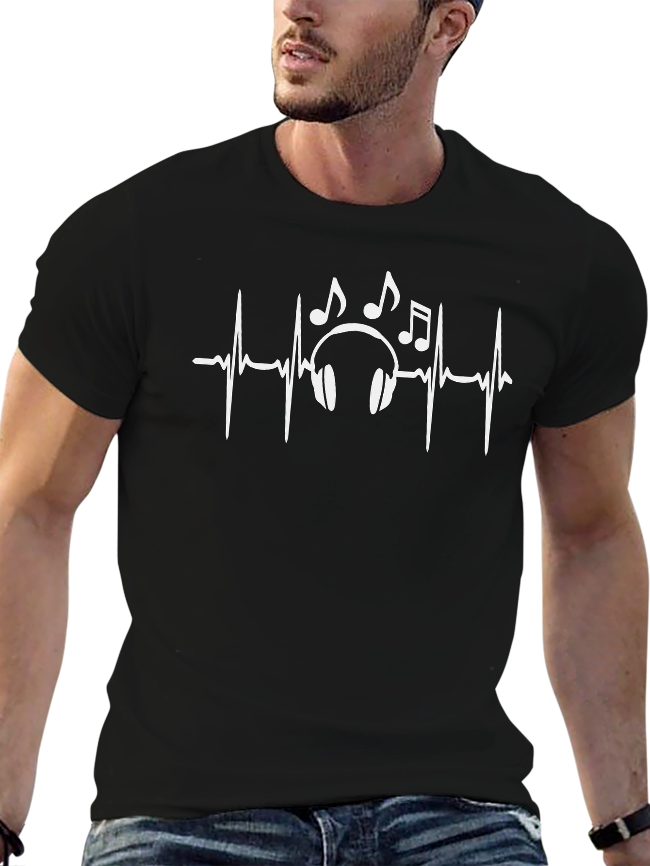 Music Lover Heartbeat T-Shirt