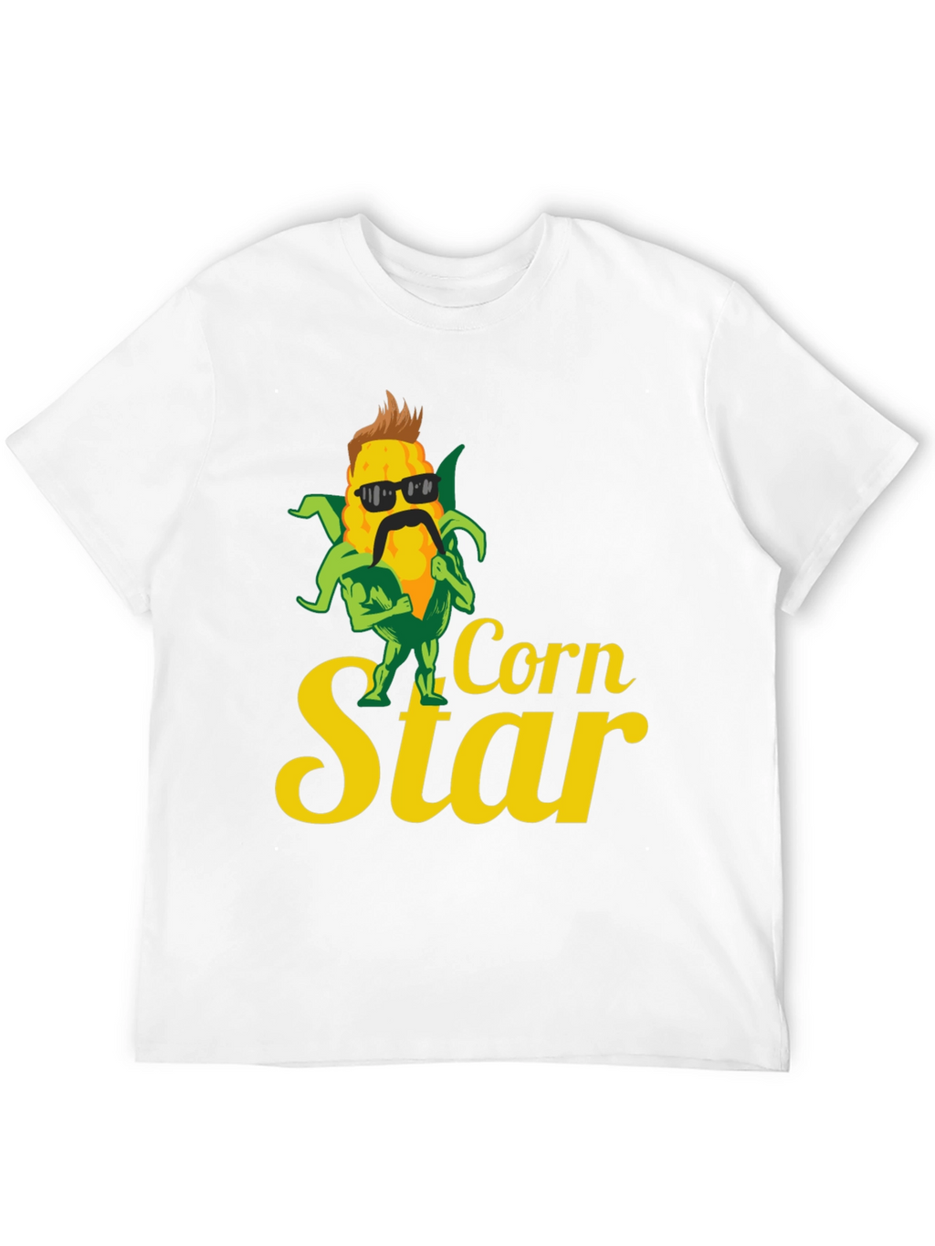 Corn Star Graphic Tee - Black
