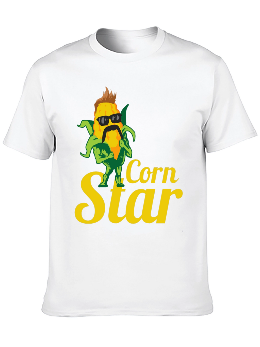 Corn Star Graphic Tee - Black