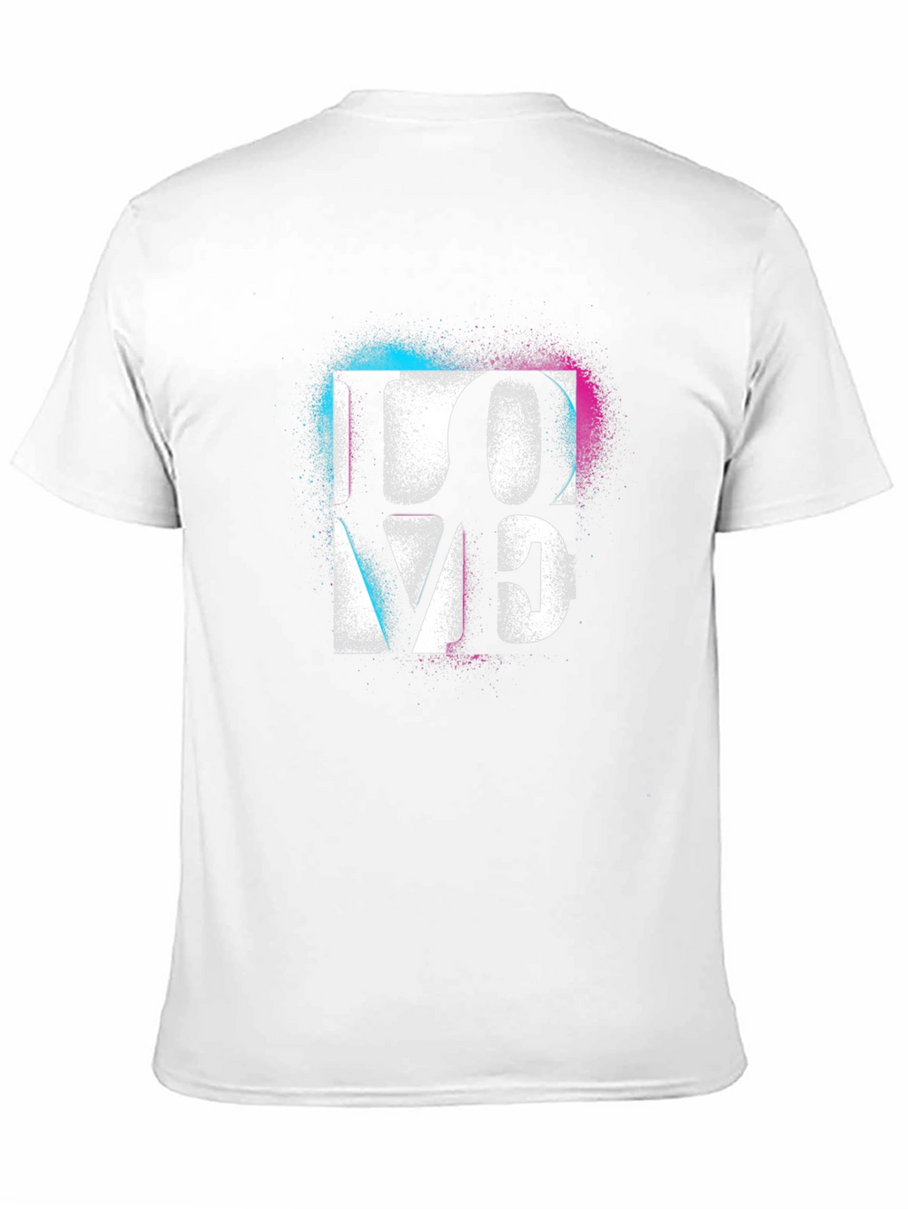 Love Graphic T-Shirt - Black Cotton Blend Tee