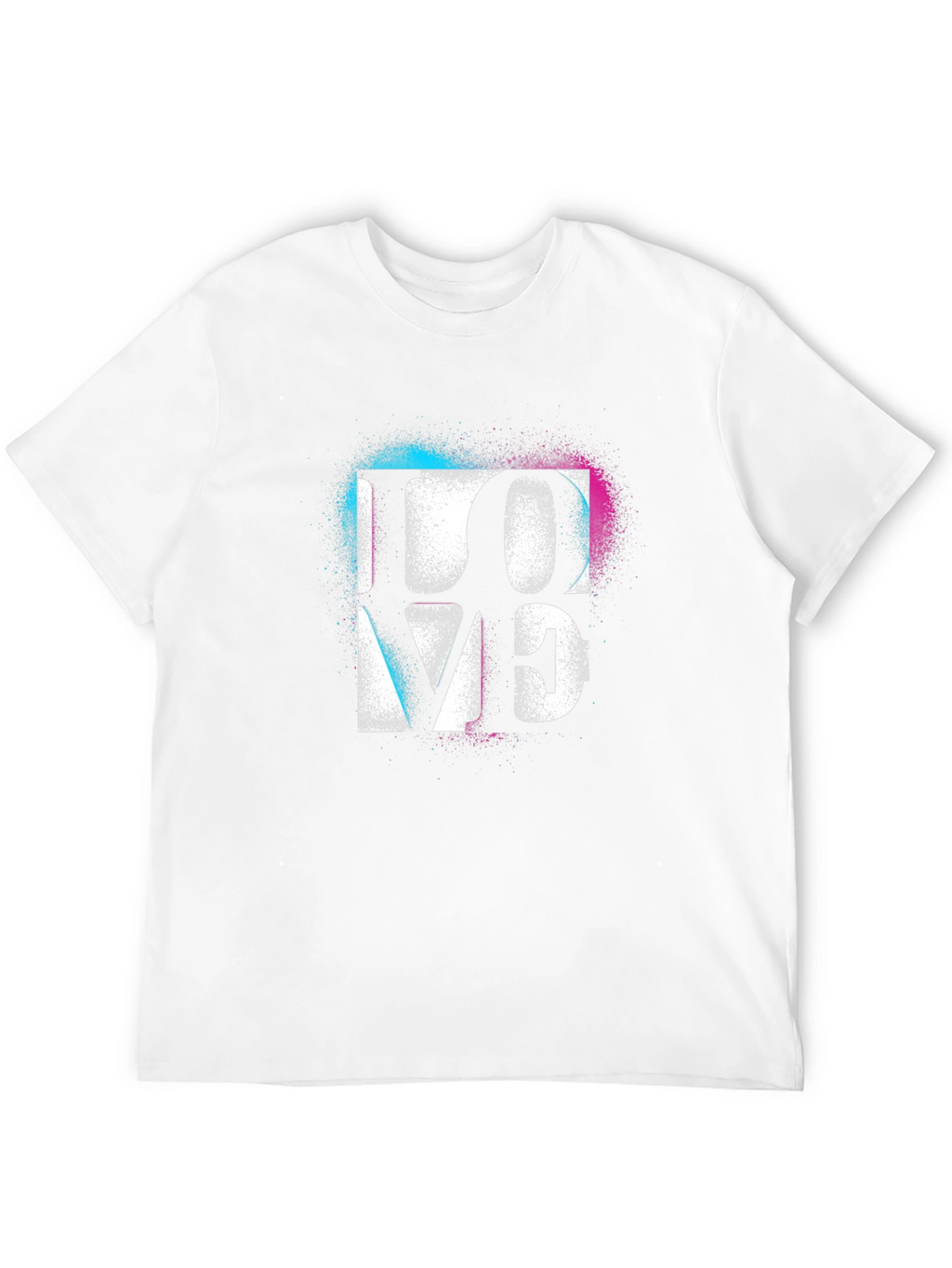 Love Graphic T-Shirt - Black Cotton Blend Tee