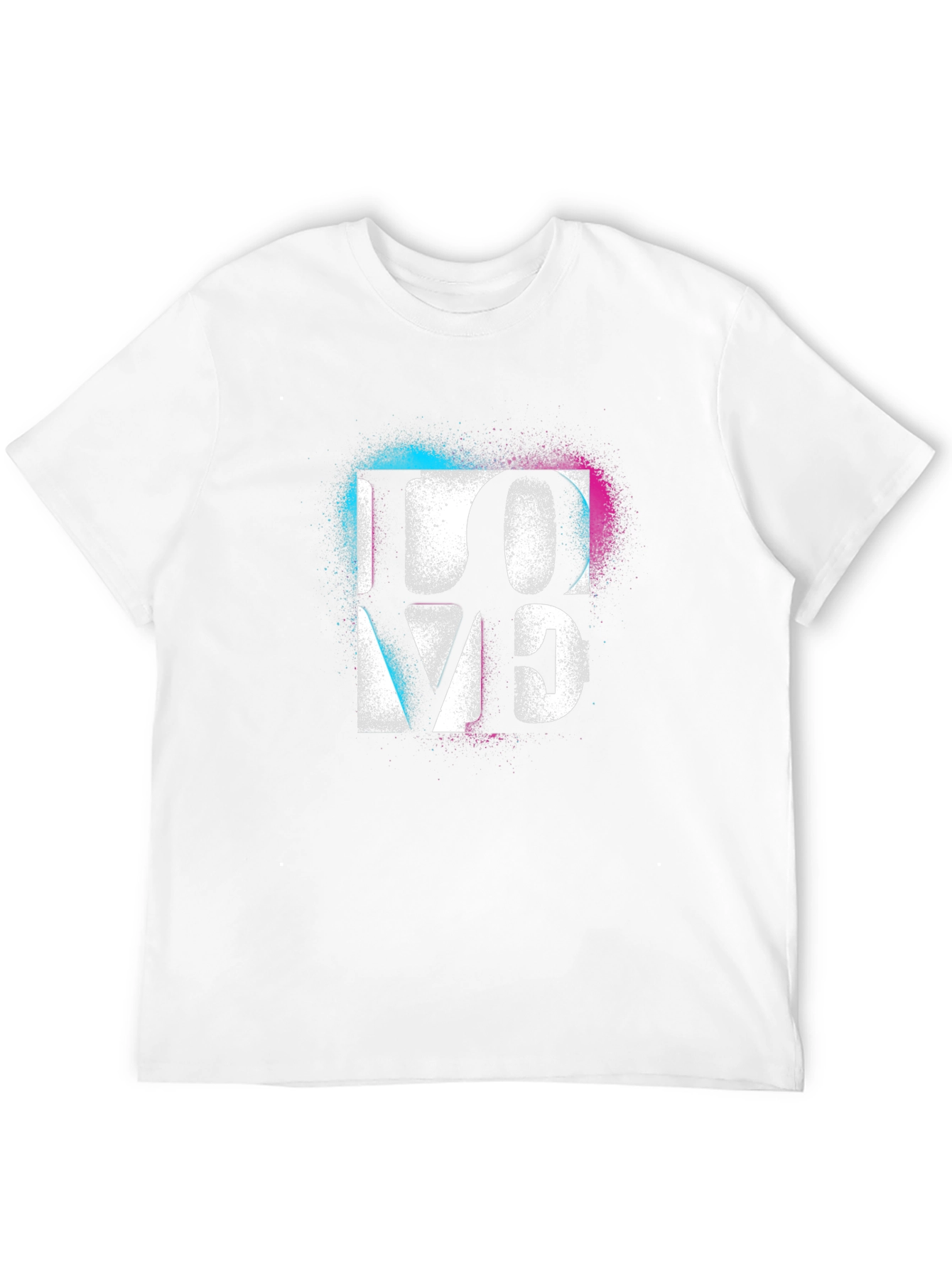Love Graphic T-Shirt - Black Cotton Blend Tee