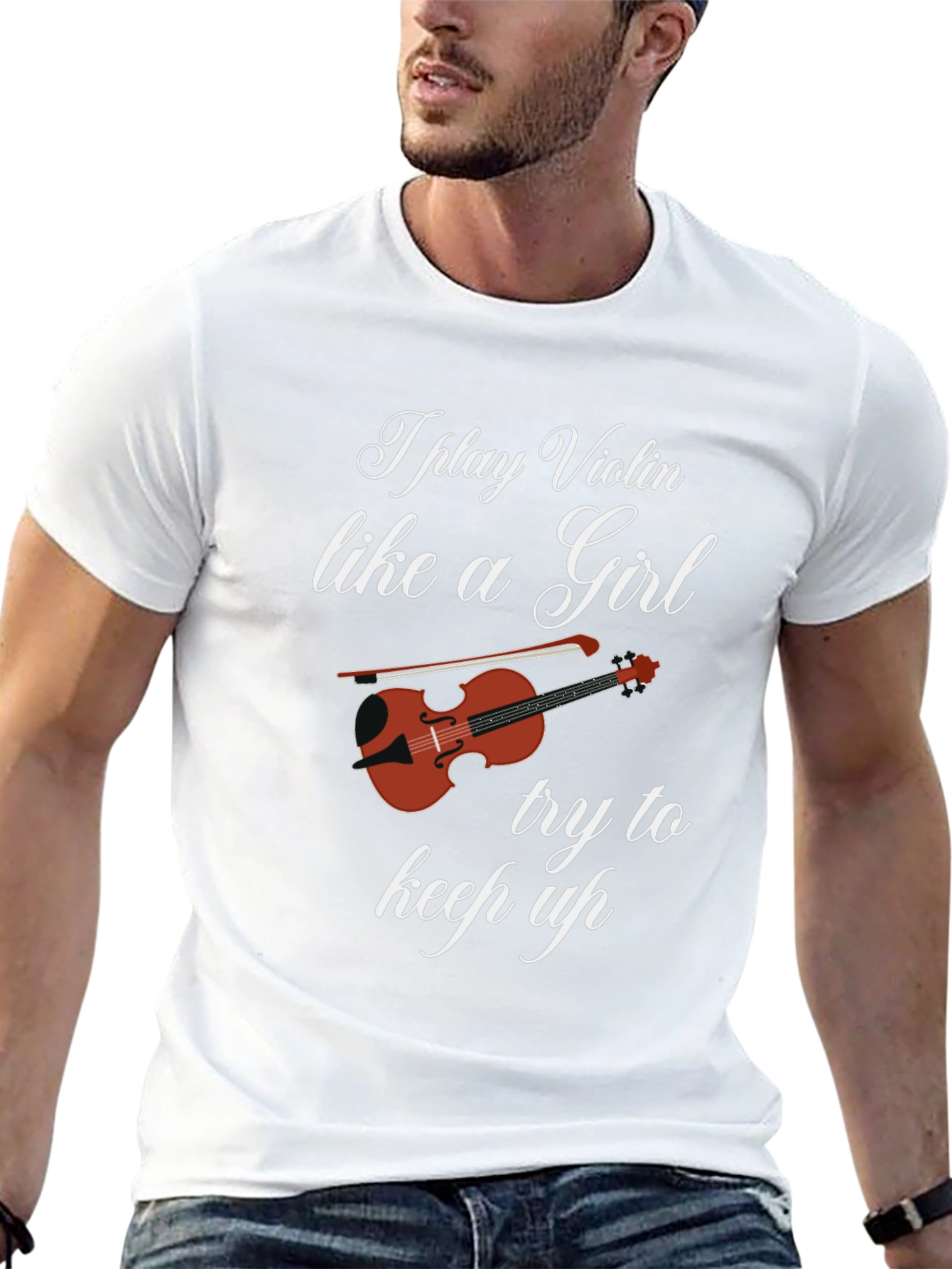 I Play Violin Like a Girl T-Shirt
