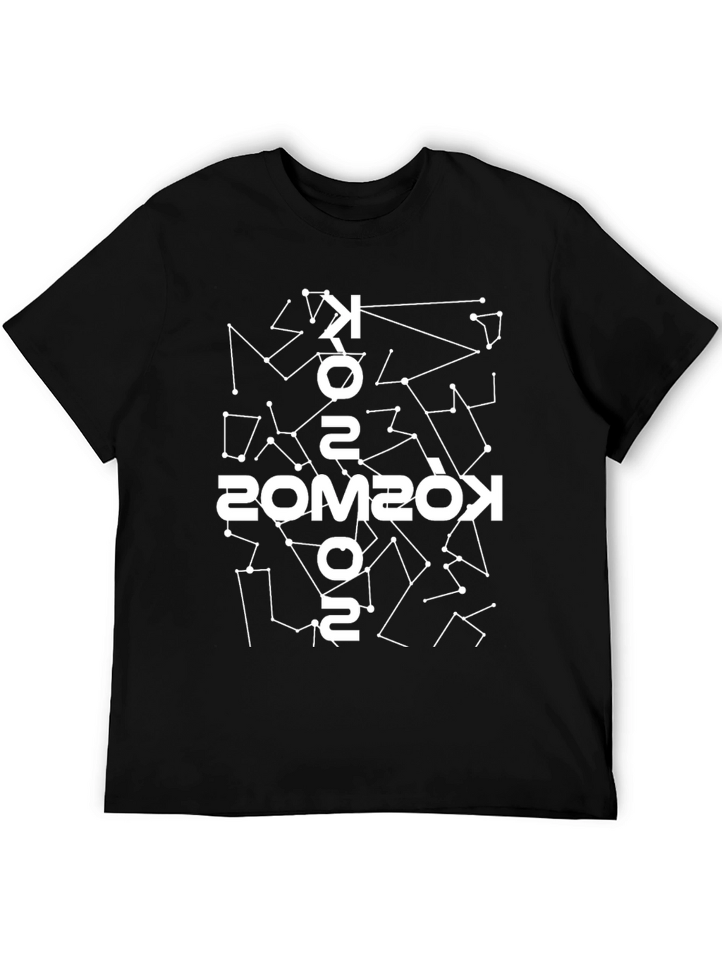 Cosmos Constellation Graphic Tee - Black