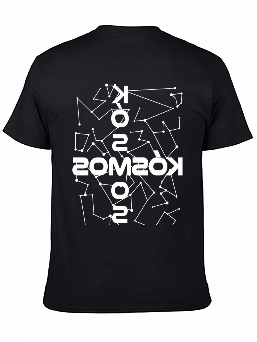 Cosmos Constellation Graphic Tee - Black