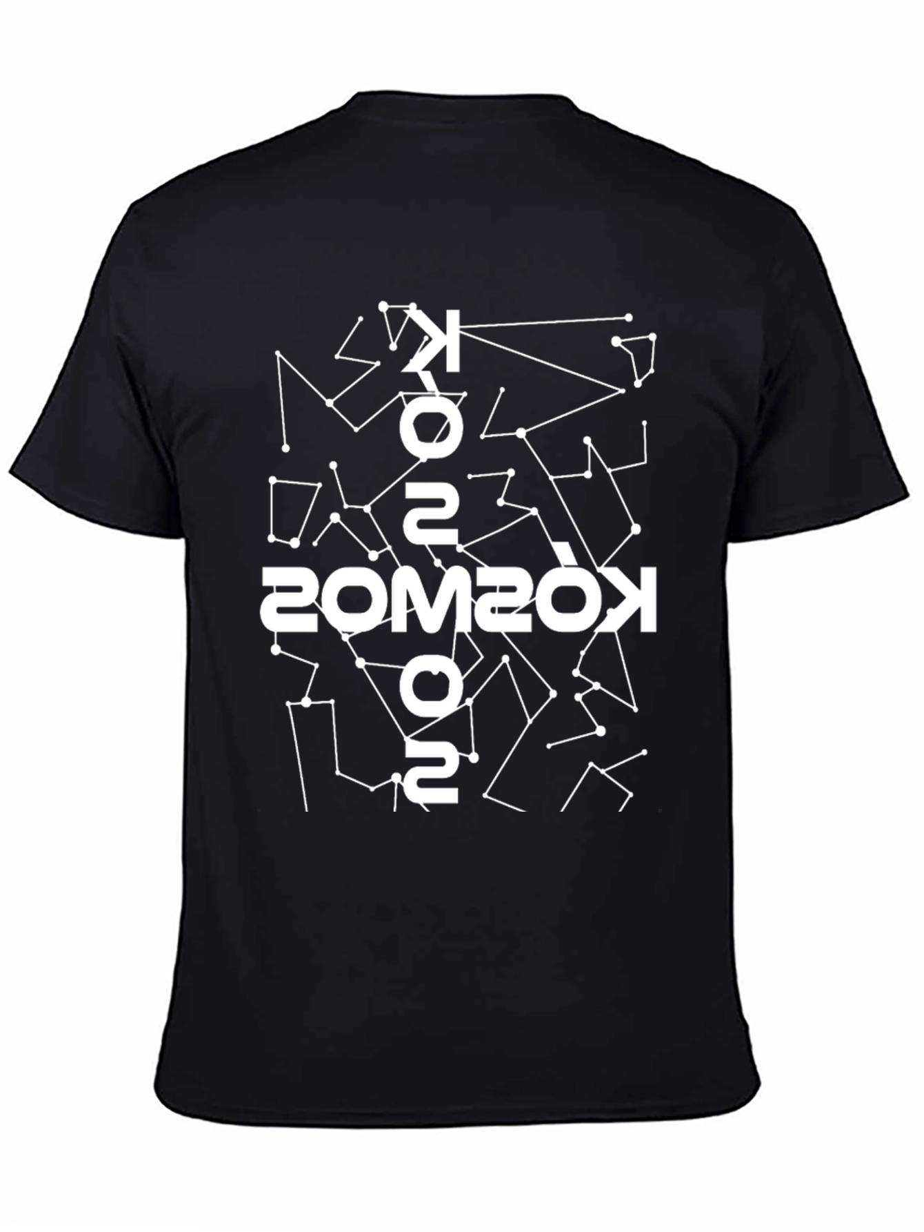 Cosmos Constellation Graphic Tee - Black