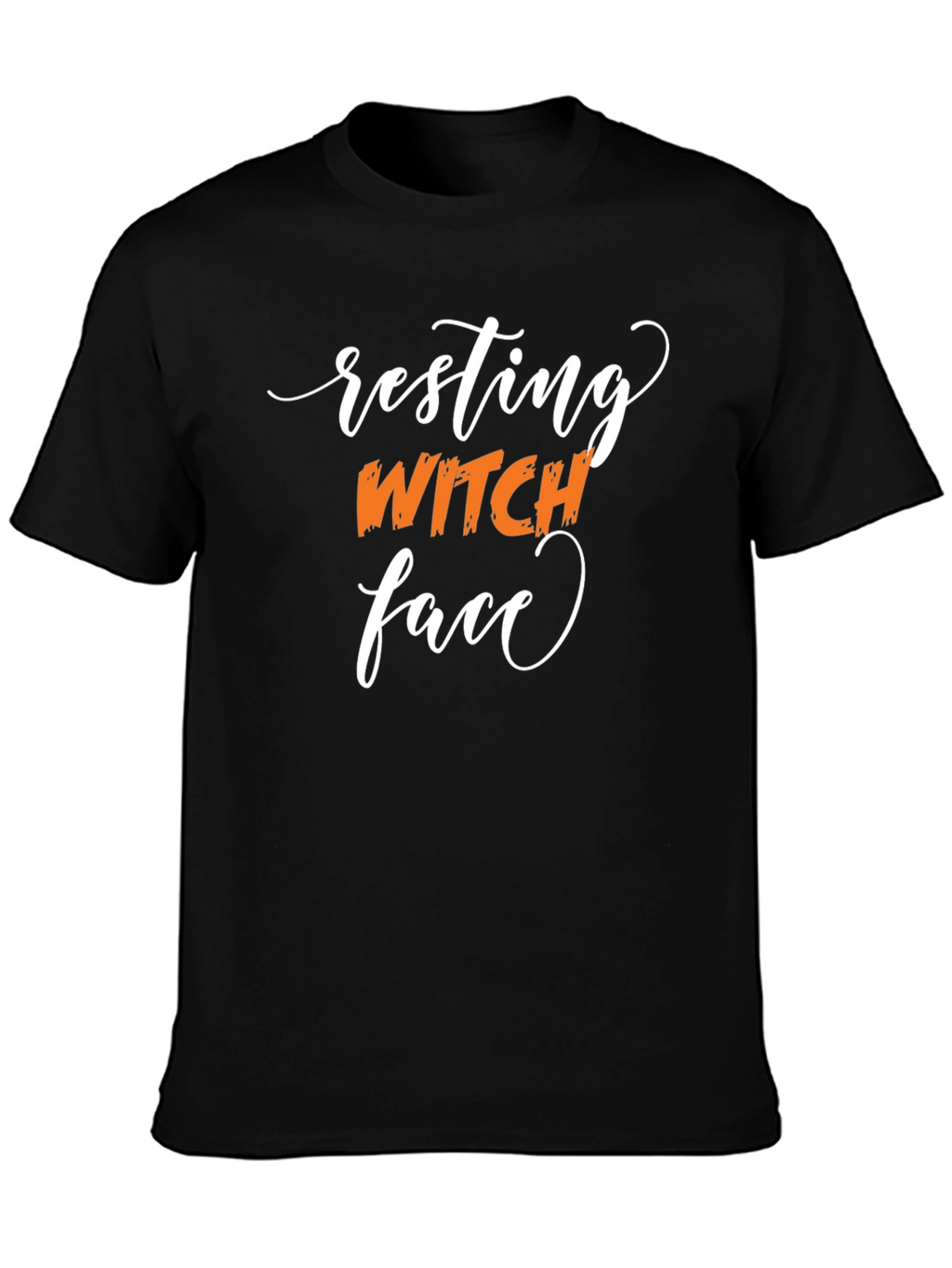 Resting Witch Face Black Tee