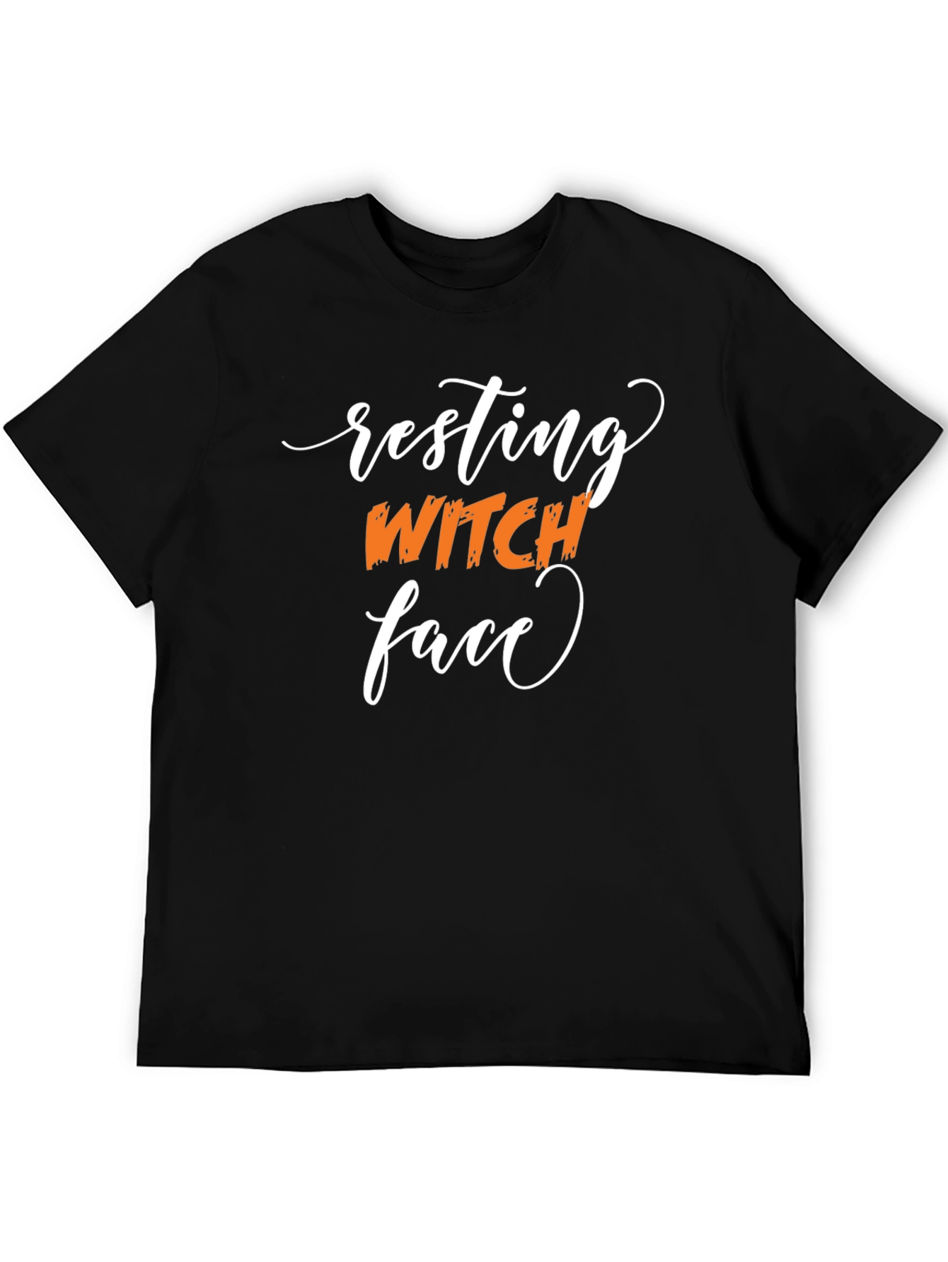 Resting Witch Face Black Tee