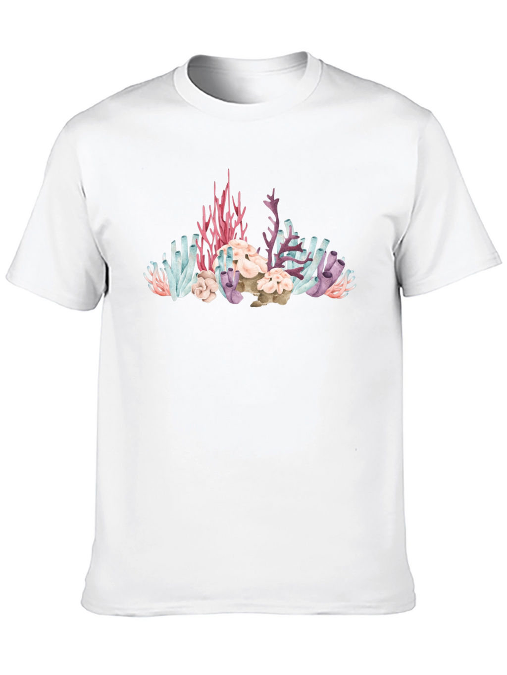 Coral Reef Graphic Black T-Shirt