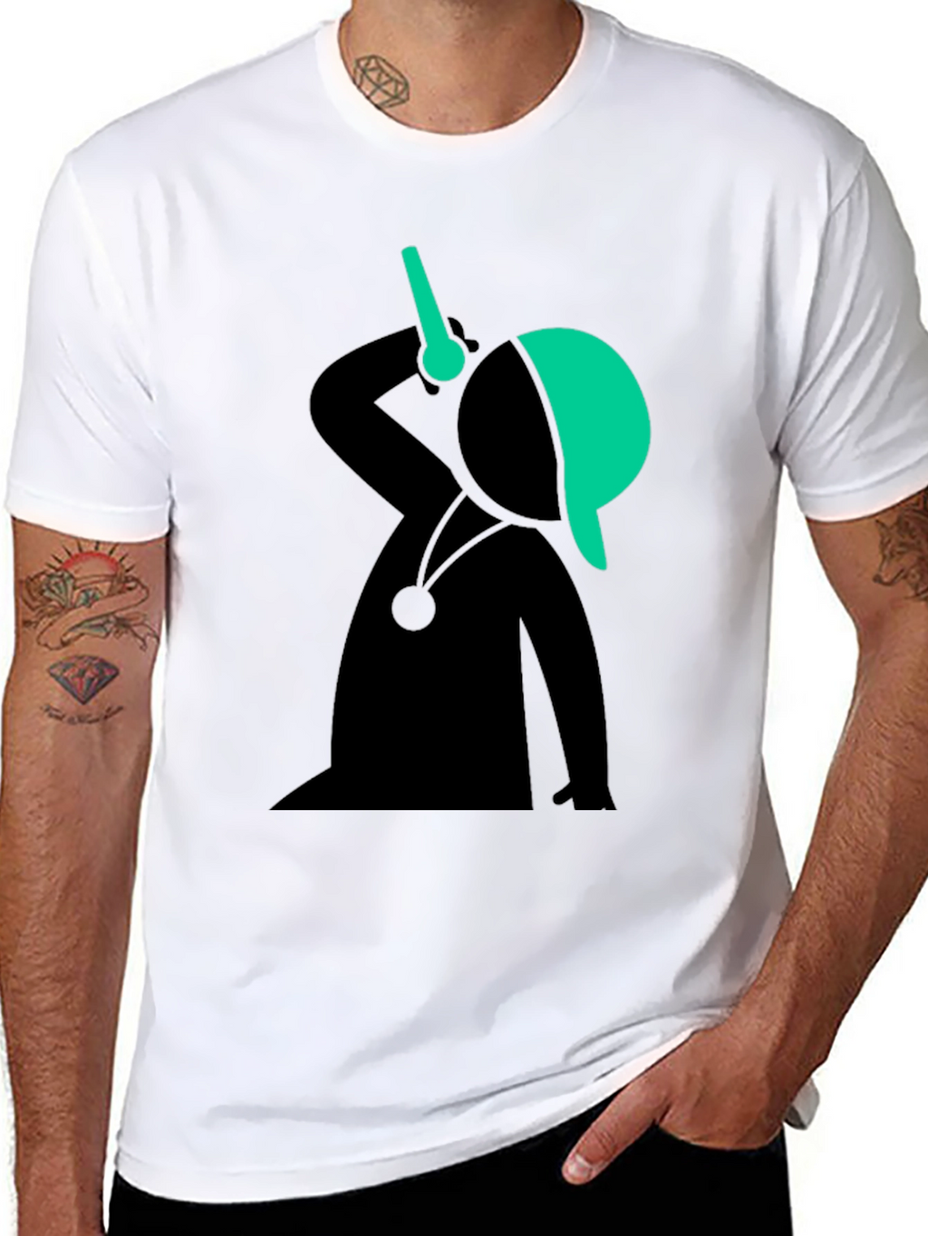 Funky Graphic Tee - Quirky Doctor Design