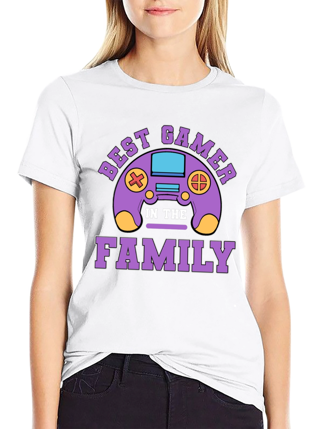 Best Gamer In The Family Graphic T-Shirt