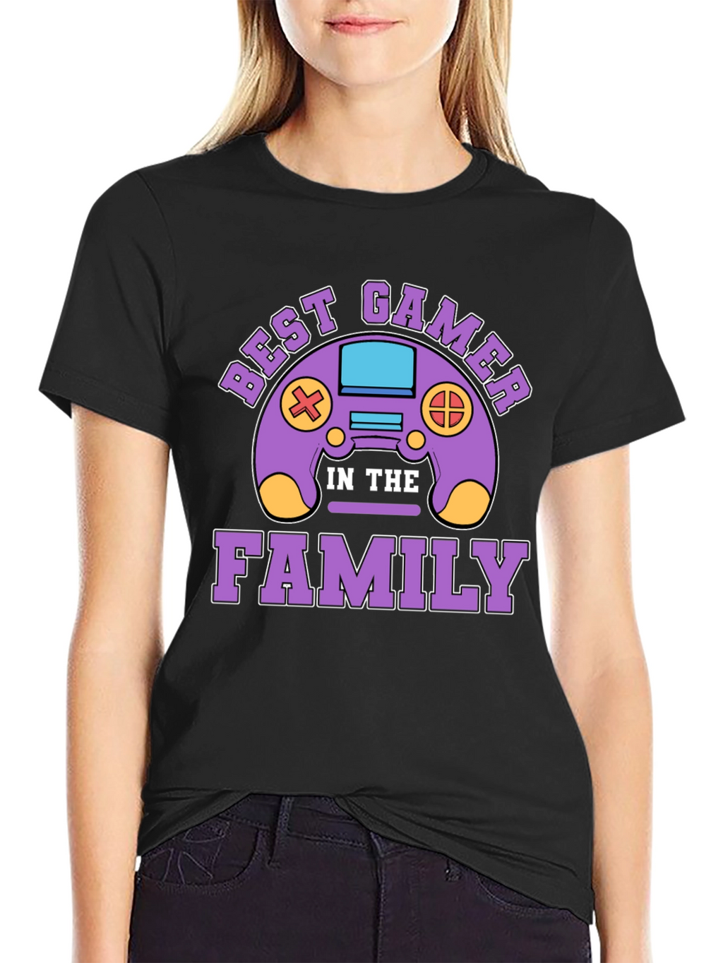 Best Gamer In The Family Graphic T-Shirt