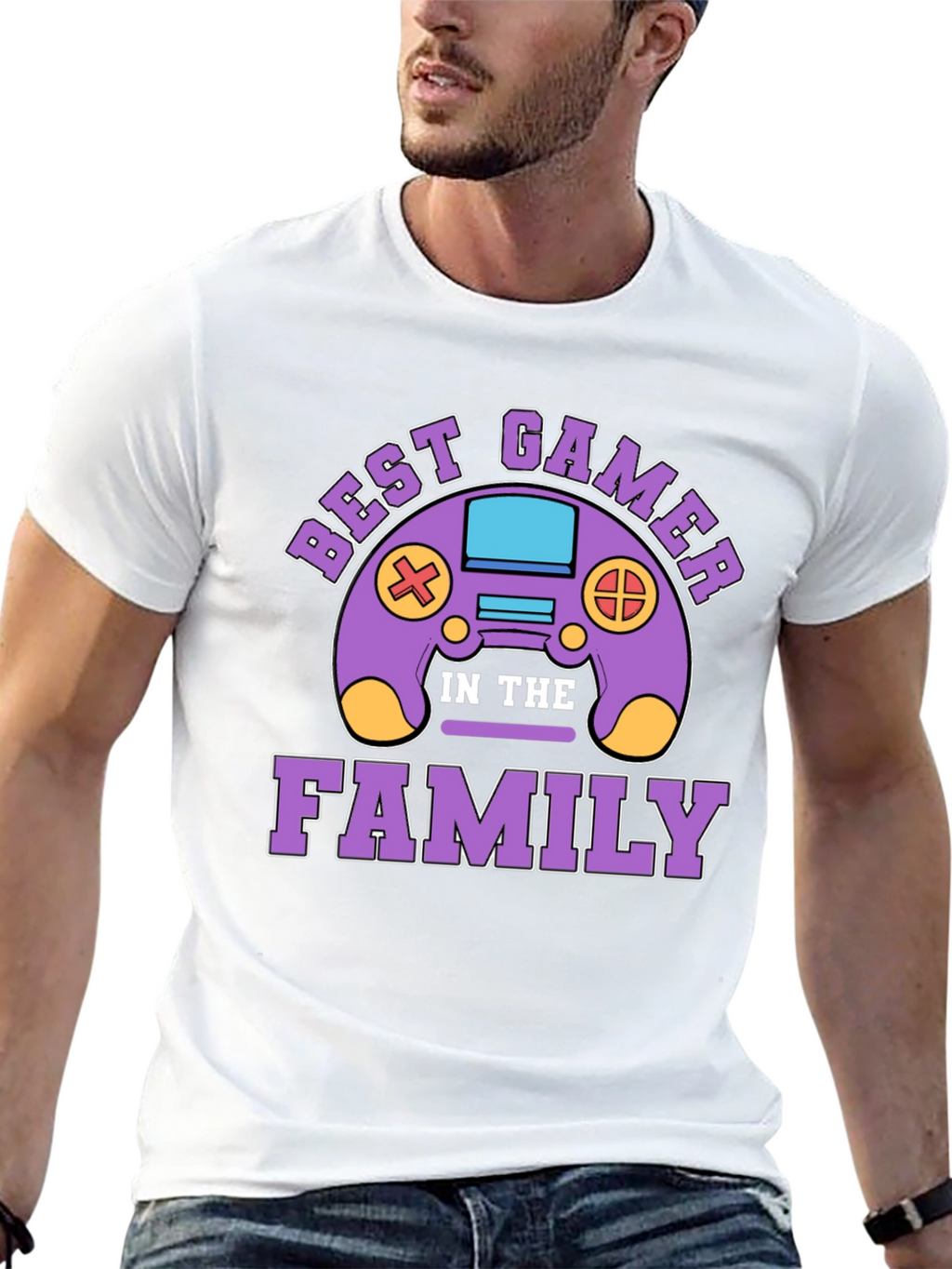 Best Gamer In The Family Graphic T-Shirt