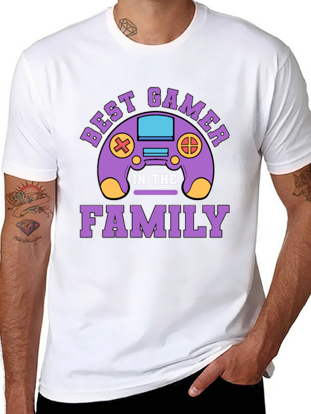 Best Gamer In The Family Graphic T-Shirt