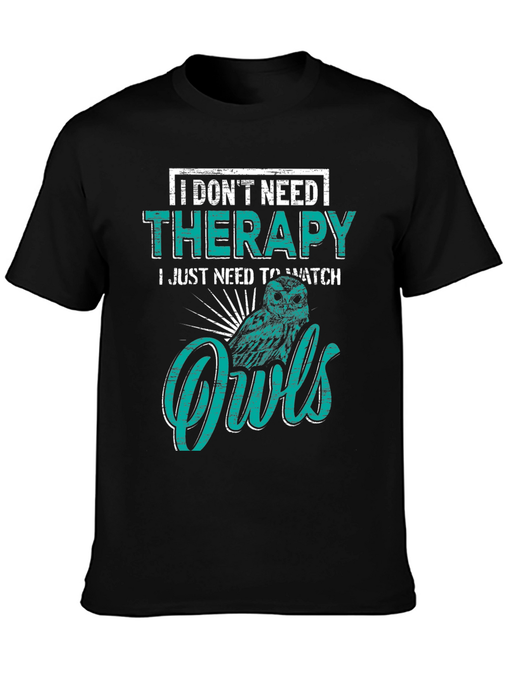Owl Lover Therapy T-Shirt
