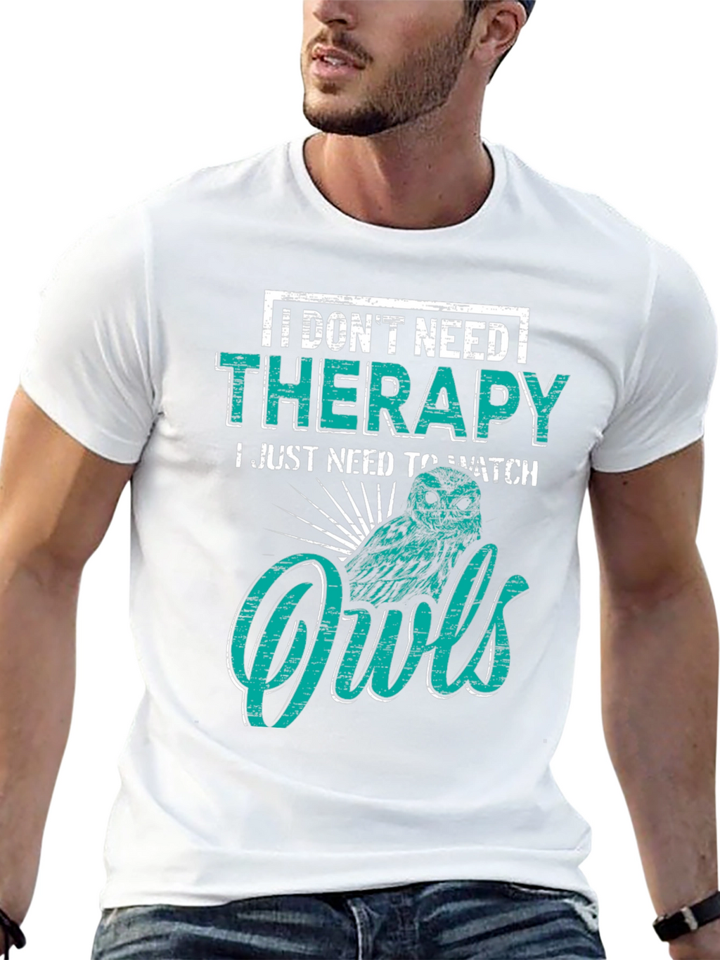 Owl Lover Therapy T-Shirt
