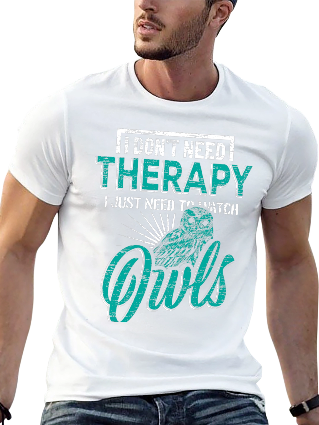 Owl Lover Therapy T-Shirt