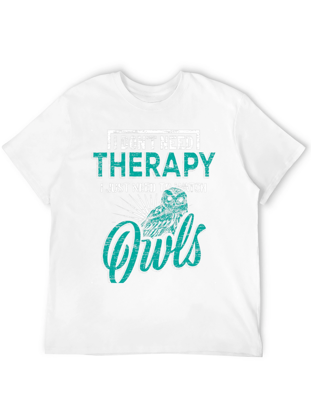 Owl Lover Therapy T-Shirt