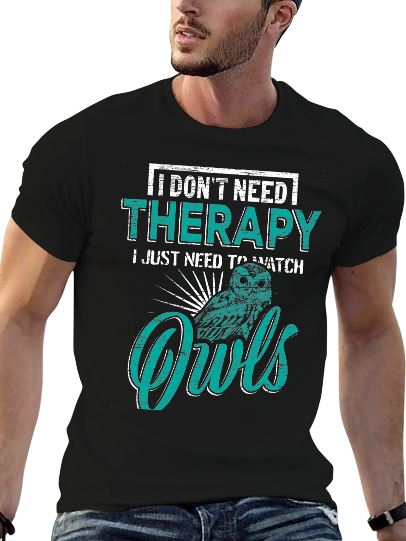 Owl Lover Therapy T-Shirt