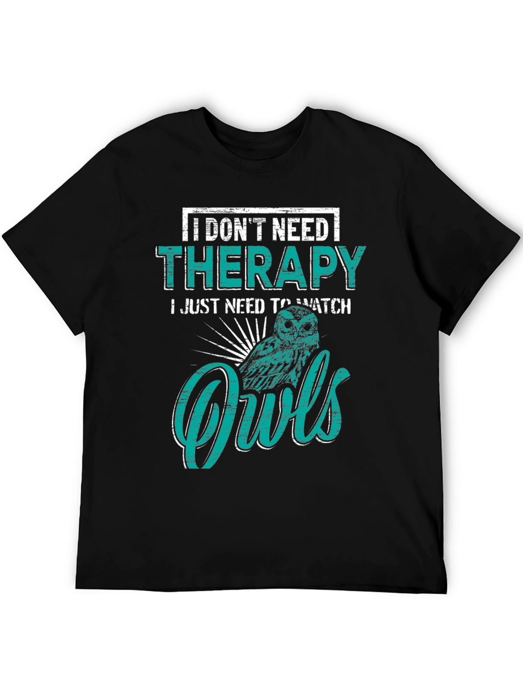 Owl Lover Therapy T-Shirt
