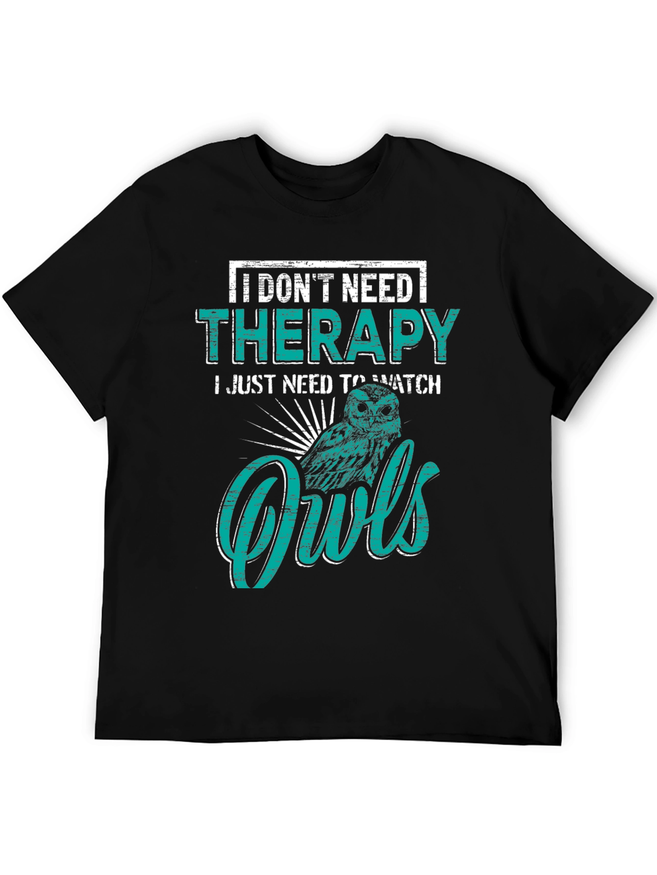 Owl Lover Therapy T-Shirt
