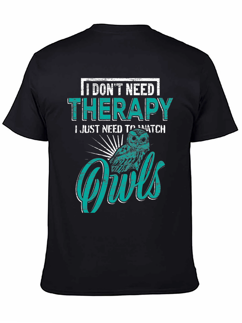 Owl Lover Therapy T-Shirt