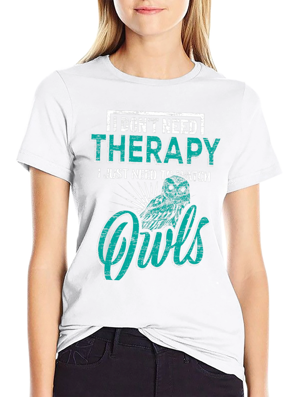 Owl Lover Therapy T-Shirt