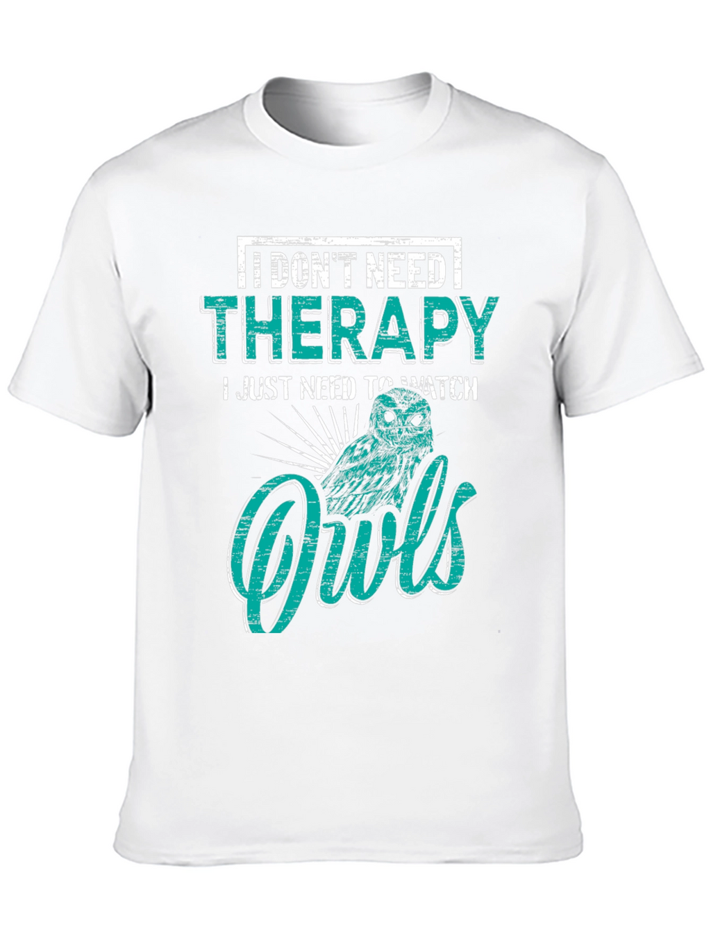 Owl Lover Therapy T-Shirt