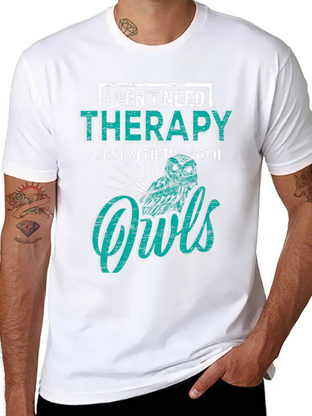 Owl Lover Therapy T-Shirt