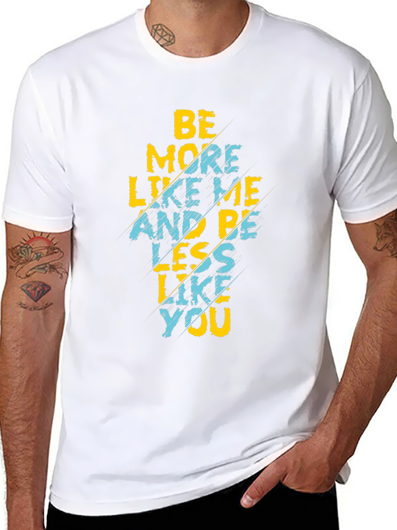 Be More Like Me T-Shirt Funny Graphic Tee