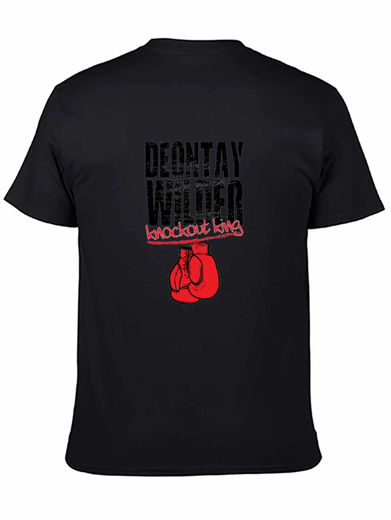 Deontay Wilder Knockout King Graphic T-Shirt