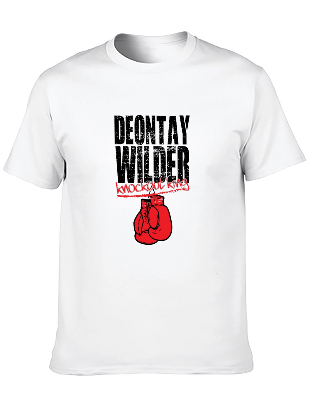 Deontay Wilder Knockout King Graphic T-Shirt