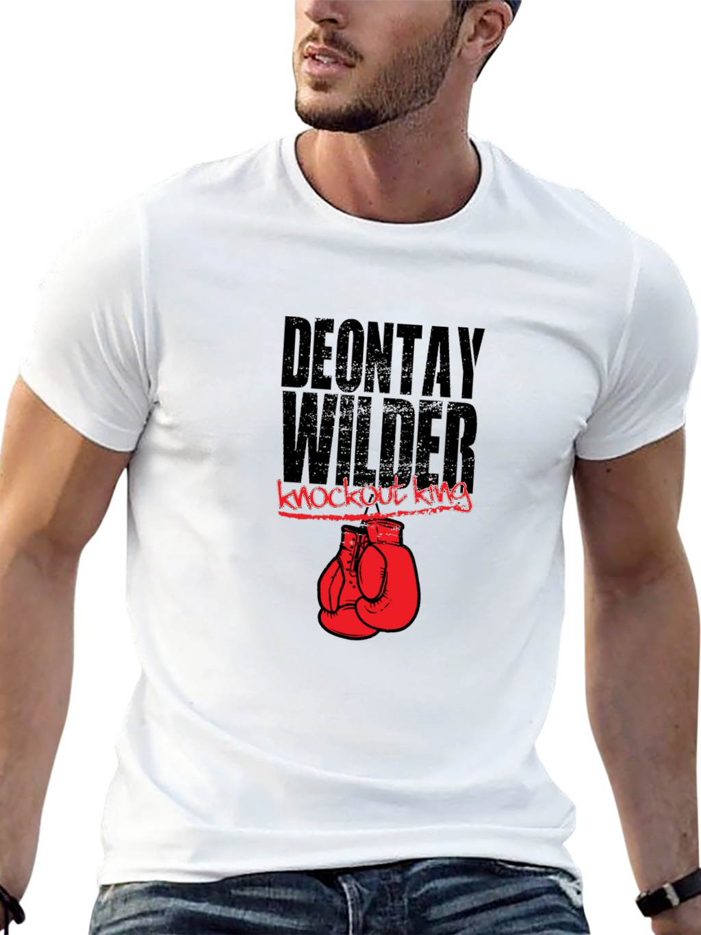 Deontay Wilder Knockout King Graphic T-Shirt