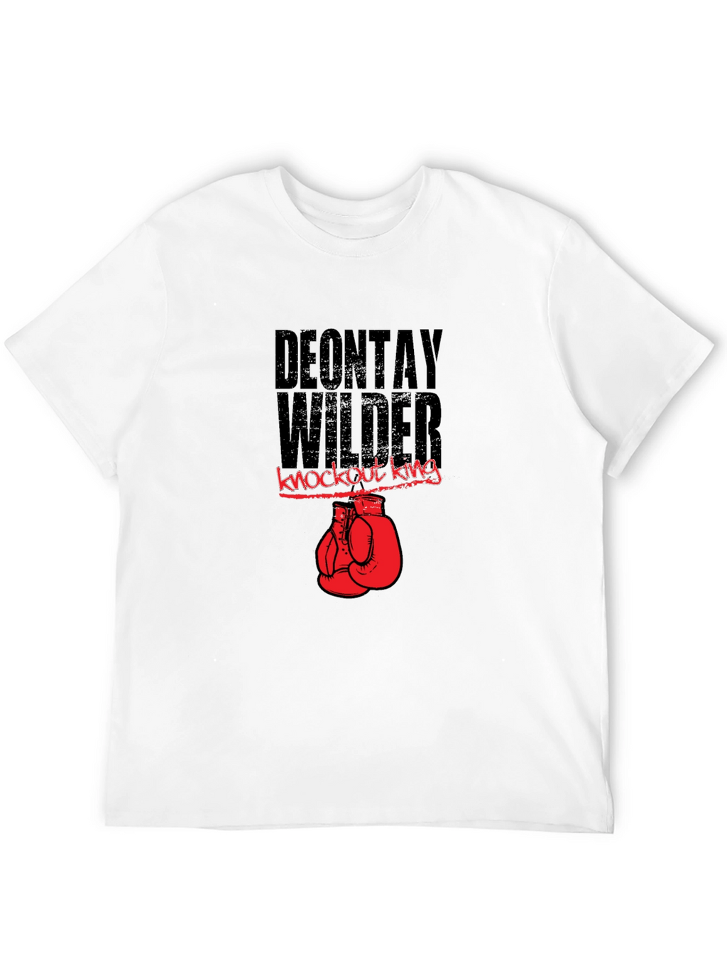 Deontay Wilder Knockout King Graphic T-Shirt
