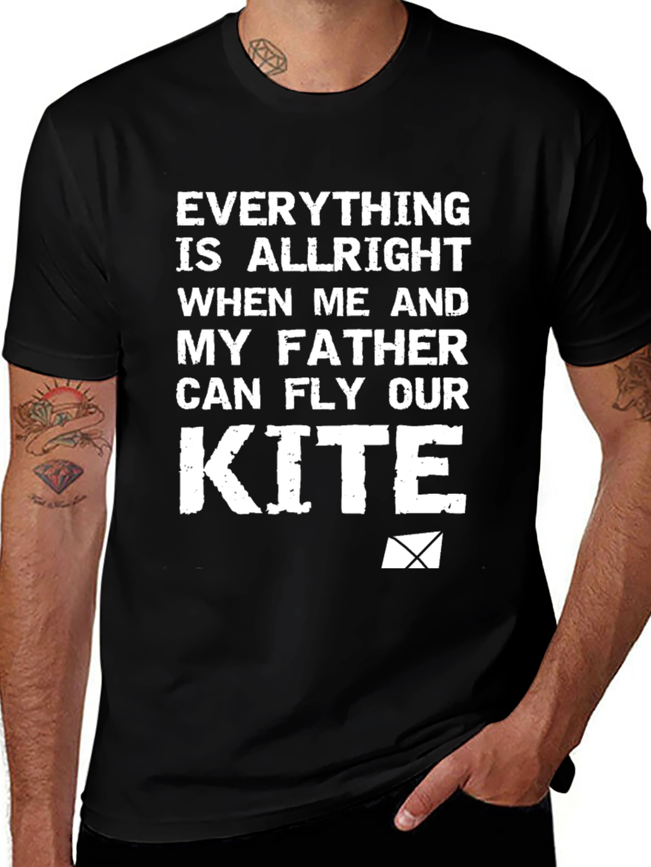 Father & Son Kite T-Shirt - Everything Is Alright