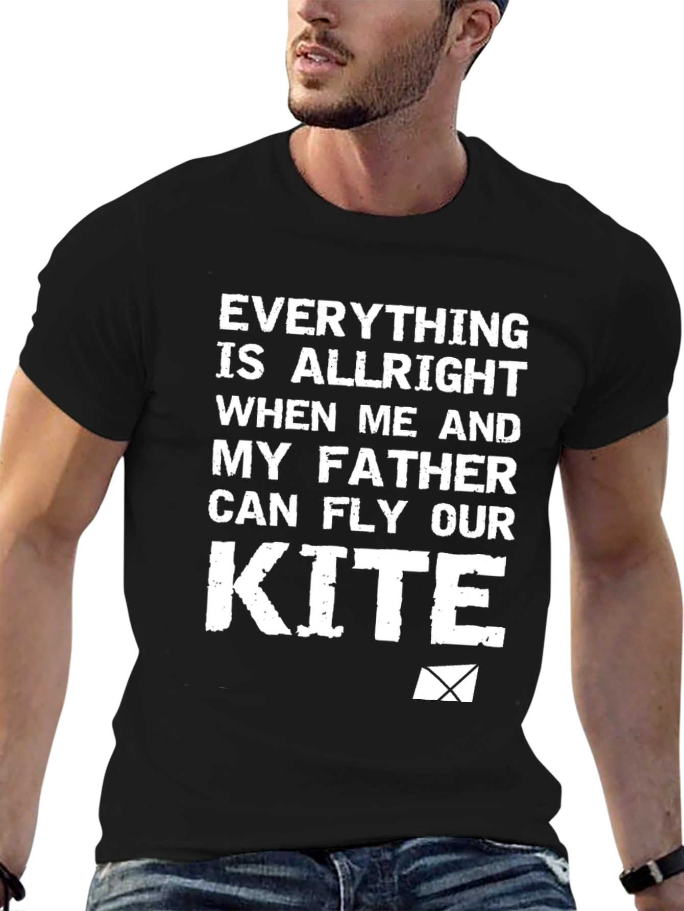 Father & Son Kite T-Shirt - Everything Is Alright