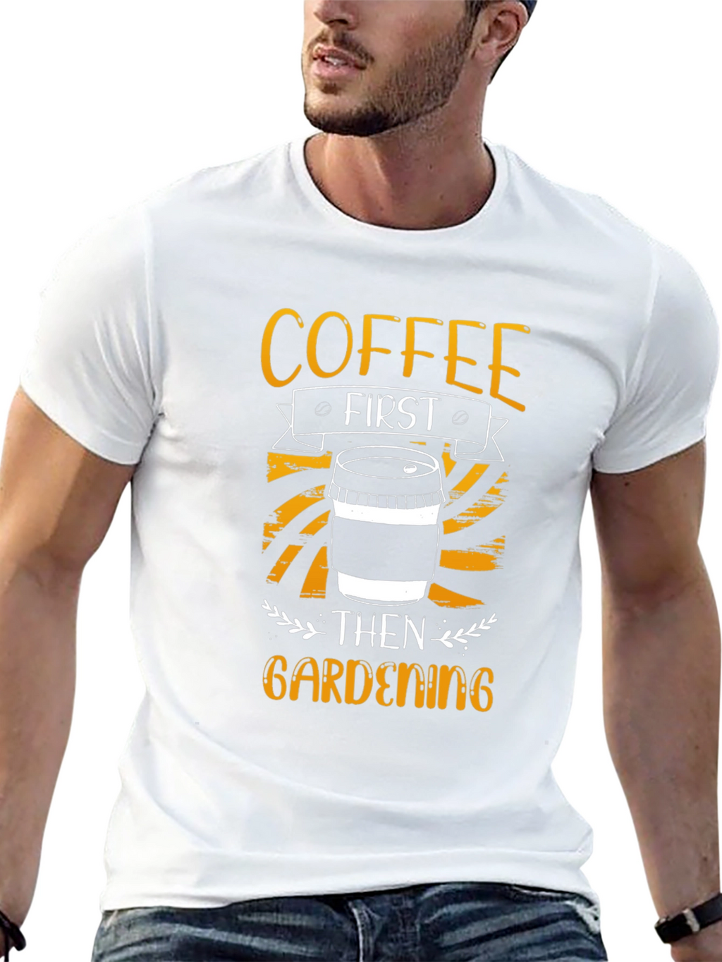 Coffee First Gardening T-Shirt