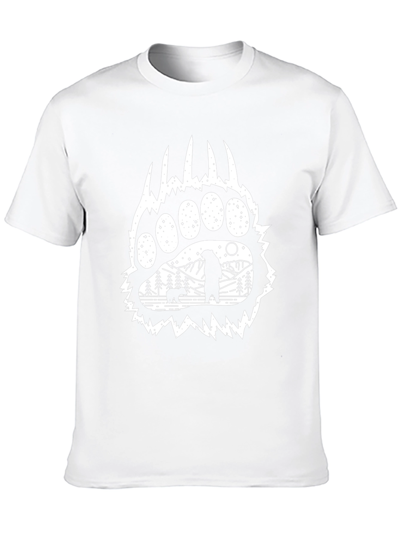 Bear Claw T-Shirt - Wildlife Design