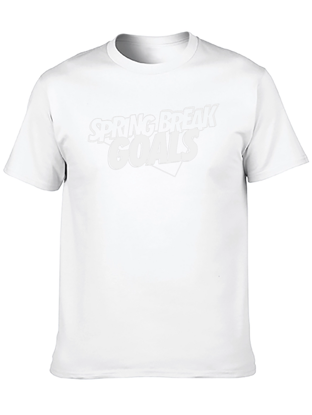 Spring Break Goals Graphic T-Shirt