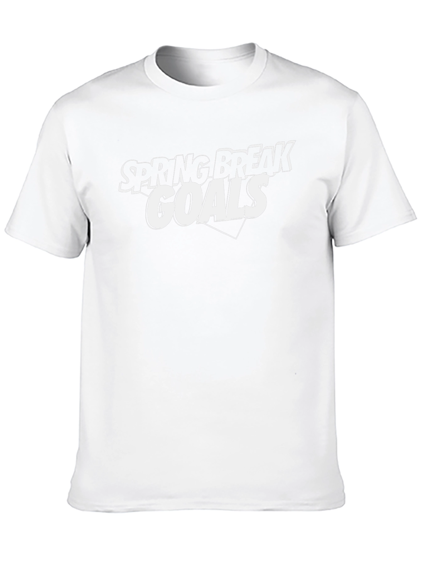 Spring Break Goals Graphic T-Shirt