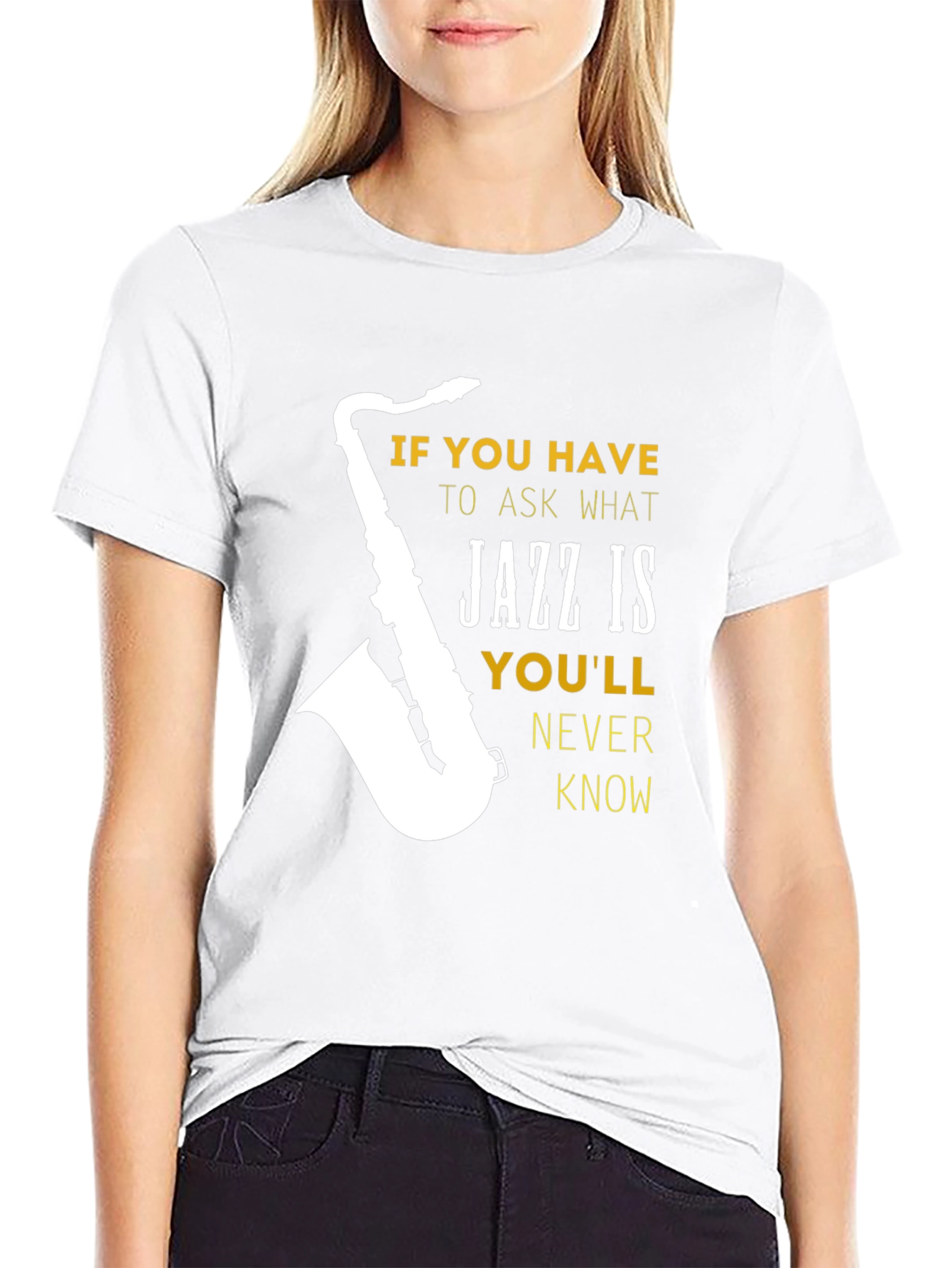 Jazz Music T-Shirt Saxophone Graphic Tee