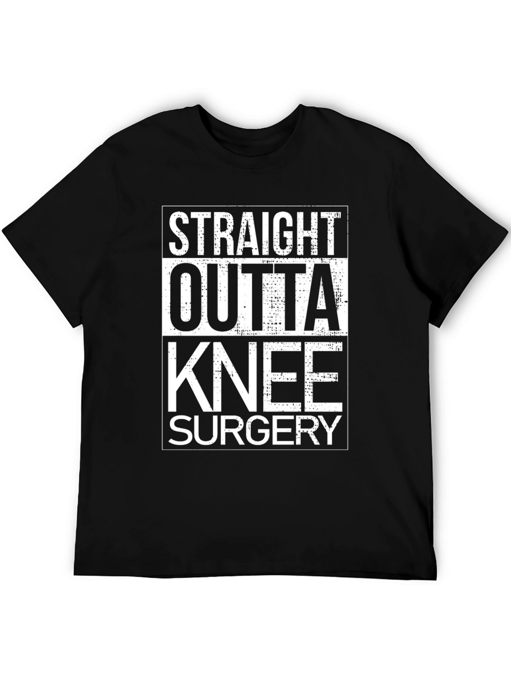 Straight Outta Knee Surgery Graphic Tee