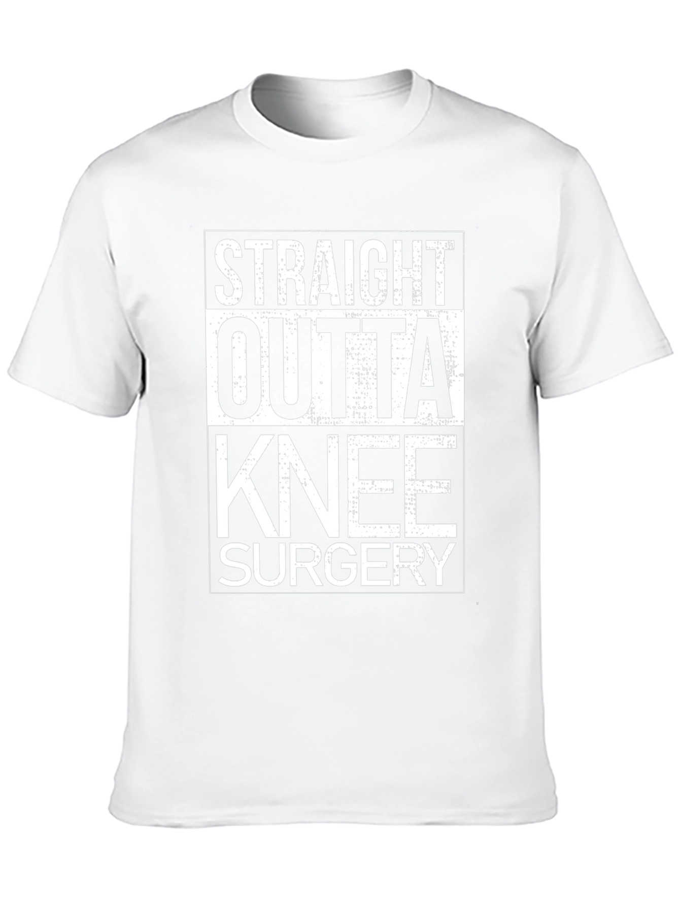 Straight Outta Knee Surgery Graphic Tee