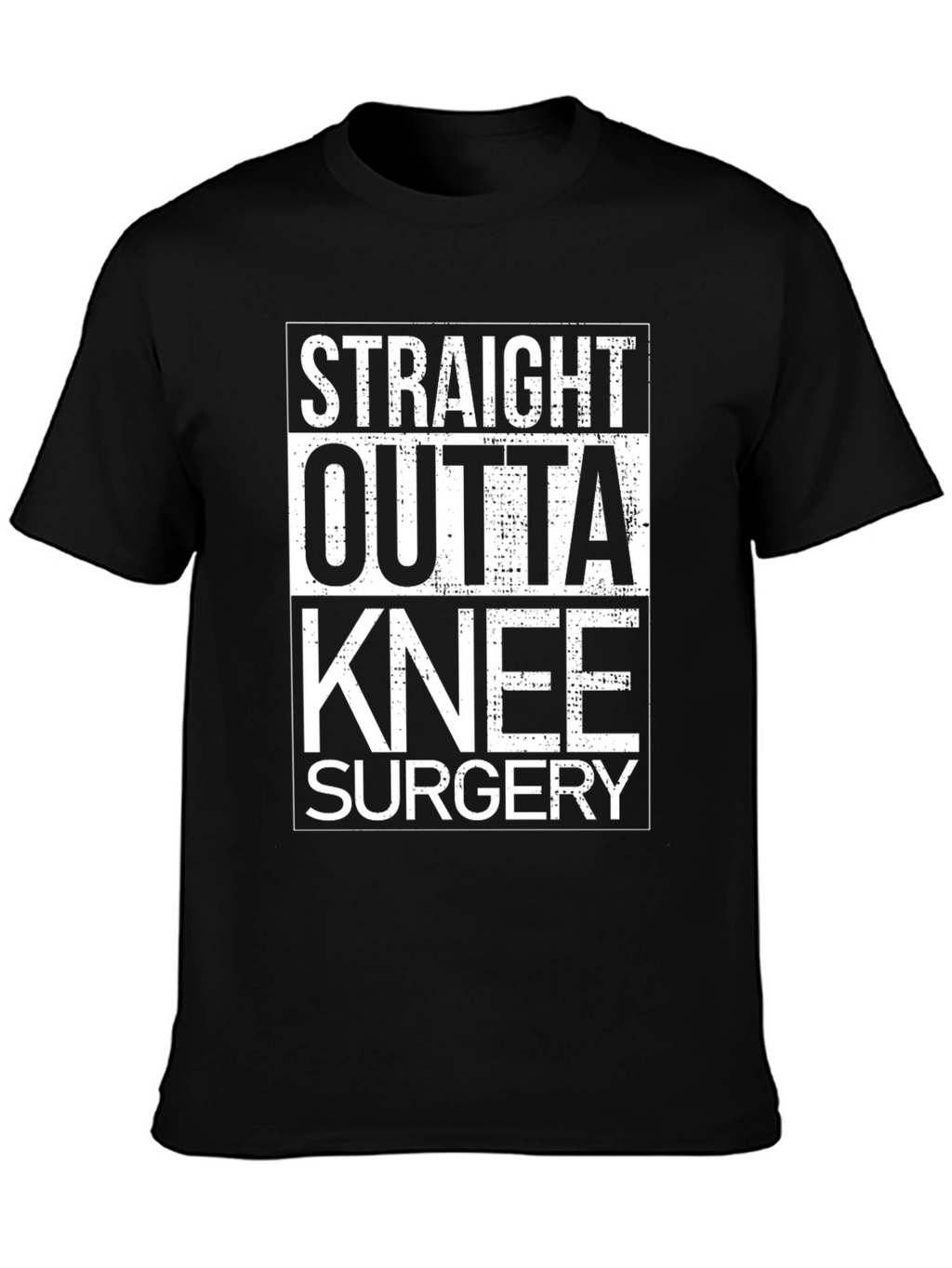 Straight Outta Knee Surgery Graphic Tee