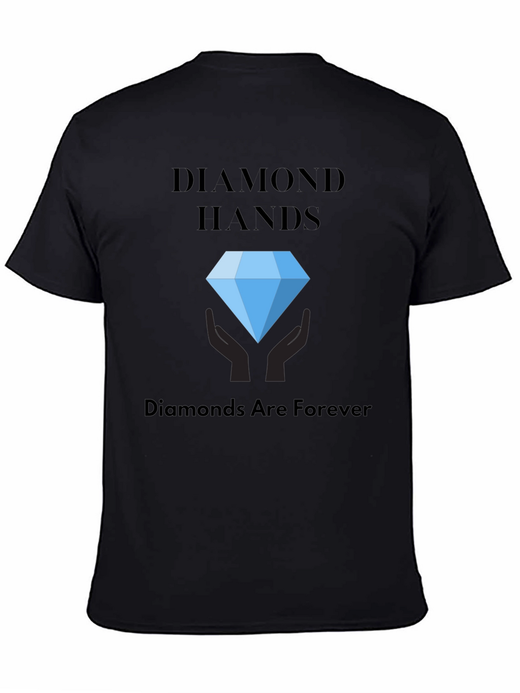 Diamond Hands Graphic Tee - Diamonds are Forever
