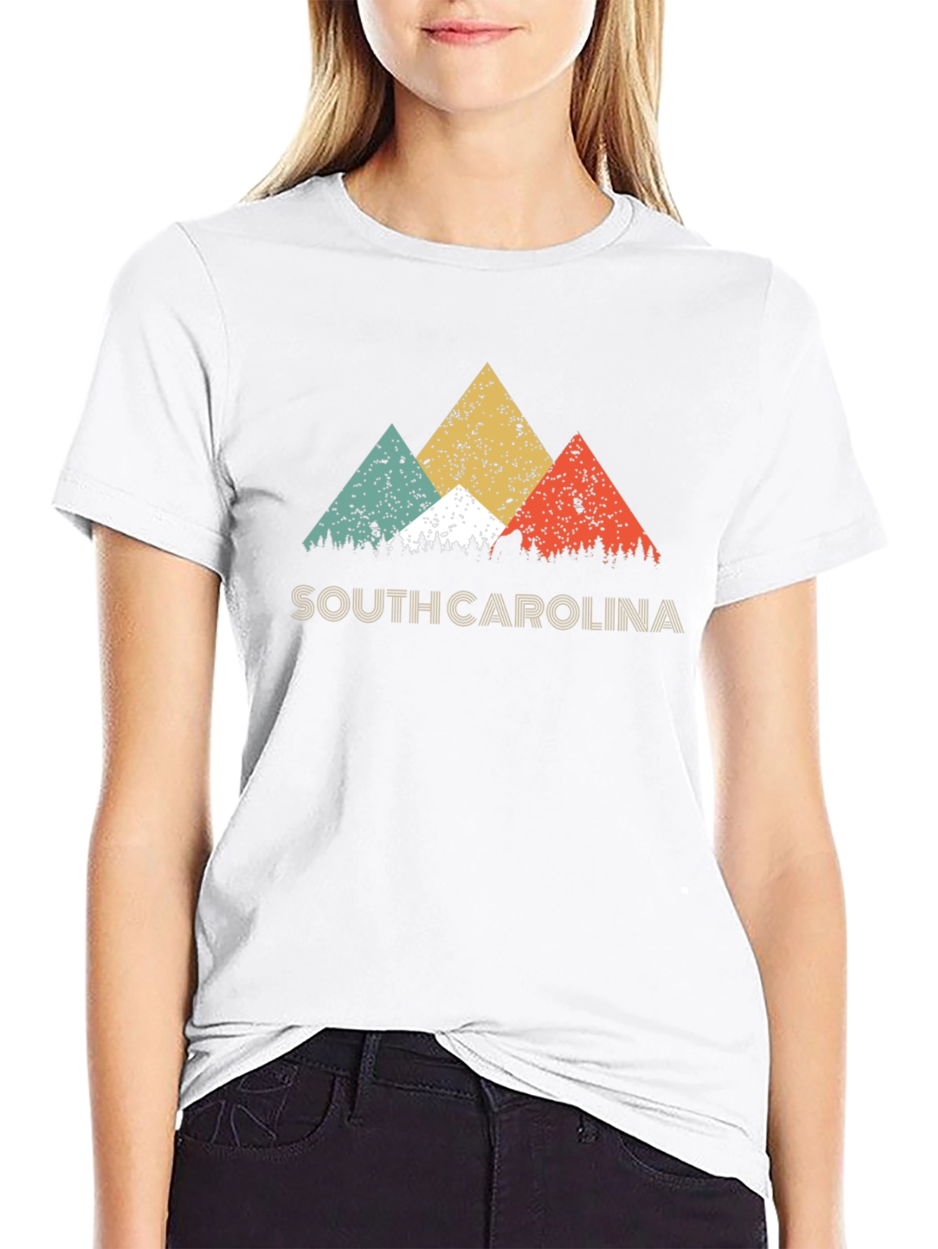 South Carolina Retro Mountain Graphic Tee