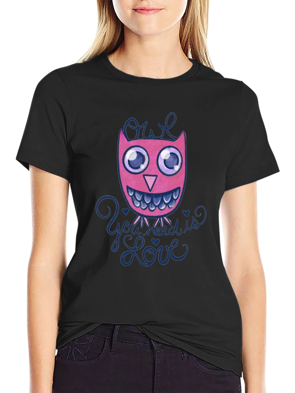 Owl You Need Is Love Graphic T-Shirt